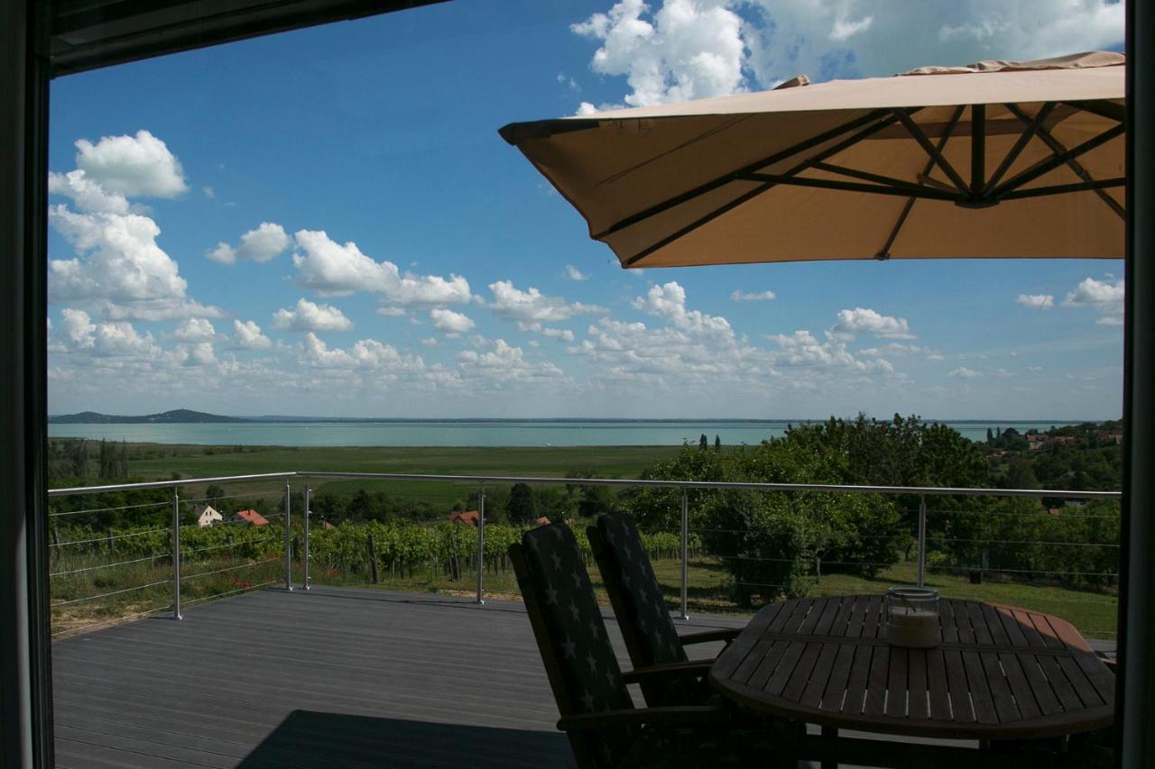 Panorama & Vino Szigliget Villa Eksteriør billede